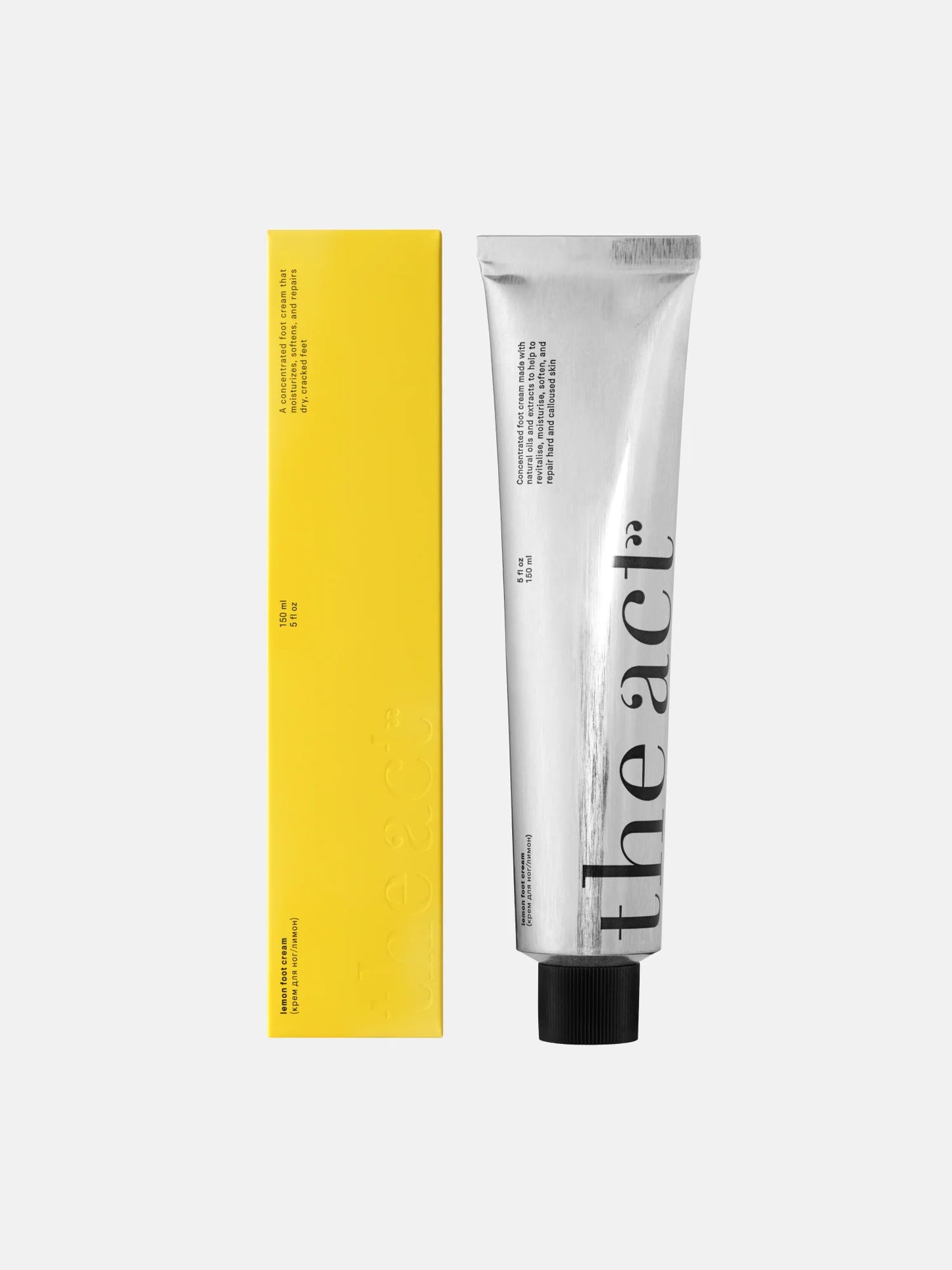 Lemon foot cream