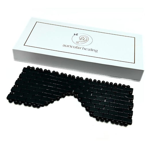 Obsidian Quartz Eye Mask