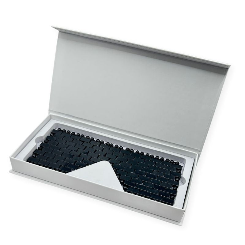 Obsidian Quartz Eye Mask