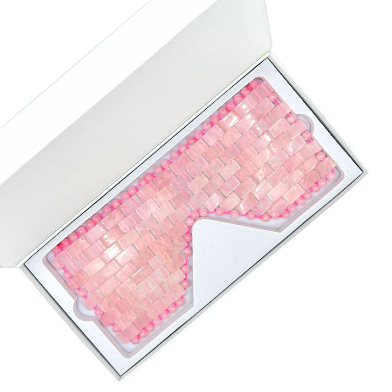 Rose Quartz Eye Mask