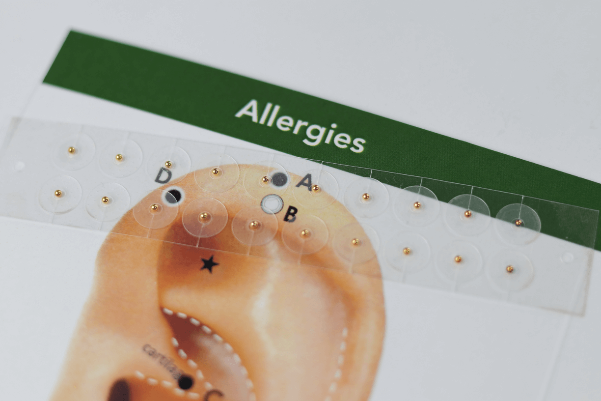 Allergies Relief Acupressure Ear Seeds Kit