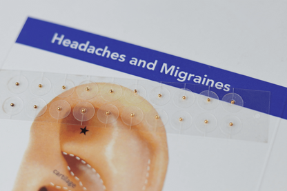 Headaches and Migraines Relief Acupressure Ear Seeds Kit