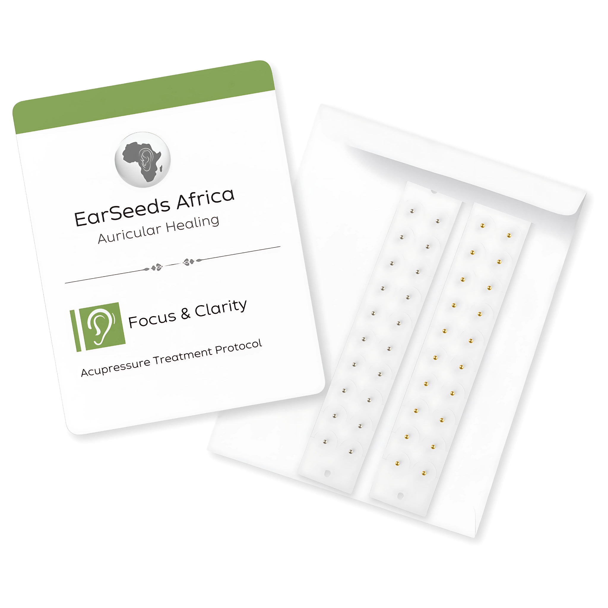 Focus and Clarity Support Acupressure Ear Seeds Kit~Suitable For Kids