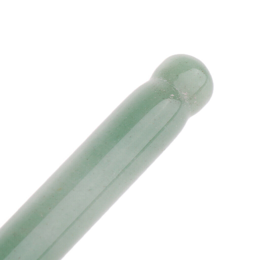 Jade guasha stick acupressure